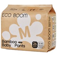 Eco Boom Bamboo Pull Up Pants - M (6-10Kg)